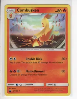 COMBUSKEN CELESTIAL STORM SET POKEMON CARD 27/168 LP - Image 1