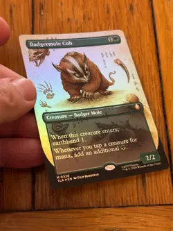 Badgermole Cub - The Last Airbender - MTG - FOIL - 0326 - Image 2