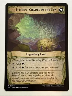 MTG Lost Caverns of Ixalan Growing Rites of Itlimoc Extended Art 0380 NM Rare - Image 2