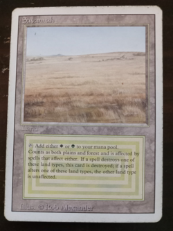 MTG Savannah Revised Edition - Image 1