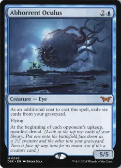 Abhorrent Oculus M Duskmourn: House of Horror 42 NM - Image 1