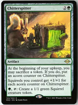 Chitterspitter 153 Rare Modern Horizons 2 NM/LP MTG - Image 1