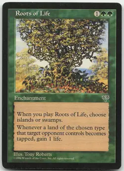 Roots of Life Uncommon Mirage LP MTG - Image 1