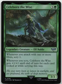 Celeborn the Wise FOIL Uncommon Universes Beyond: The Lord of the Rings LP MTG - Image 1