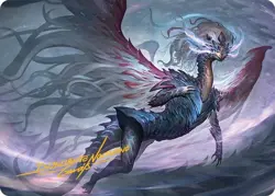 Shiko, Paragon of the Way (37/54) - Tarkir: Dragonstorm - Art Series Gold Sig. - Image 1