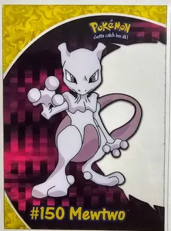 Mewtwo #150 Clear - Topps Pokemon TV Animation 2000 - Vintage Rare - Image 1