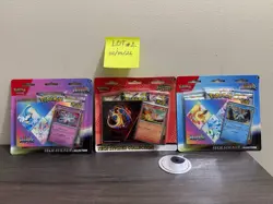 3 Pokemon Ascended Heroes & Prismatic Evolutions Tech Sticker Collection Lot #2 - Image 1