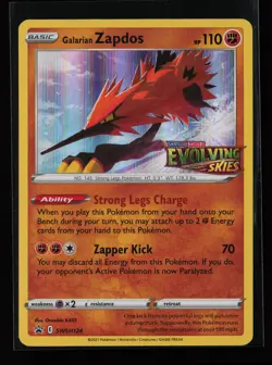 Galarian Zapdos SWSH124 Holo SWSH: Sword & Shield Promo Cards Pokemon Card - Image 1