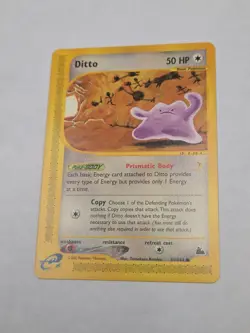 Pokemon TCG Ditto Skyridge 51/144 Non-Holo Vintage WOTC NM - Image 1