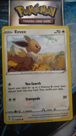 Pokemon Eevee 133/165 Together Promo Sealed Trading Card Game - Image 1