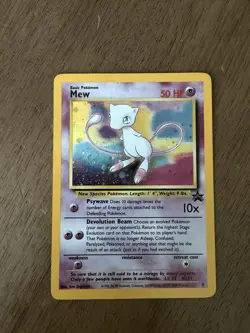 Pokemon TCG Ancient Mew 1999 Promo 9 - Image 1