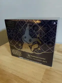Paldean Fates Scarlet & Violet Pokemon Center Elite Trainer Box PC ETB Sealed - Image 1