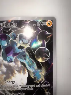 Pokemon Thundurus TCG Promo 209 Holo Rare Black Bolt Black Star NM - Image 3