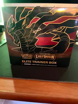 Pokemon Sword & Shield Lost Origins ETB Sealed New - Image 1