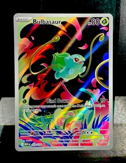2025 POKEMON MEG EN-MEGA EVOLUTION 133/132 BULBASAUR -L👀K-MUST SEE-CLEAN - Image 1