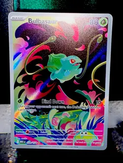 2025 POKEMON MEG EN-MEGA EVOLUTION 133/132 BULBASAUR -L👀K-MUST SEE-CLEAN - Image 2