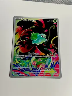 2025 POKEMON MEG EN-MEGA EVOLUTION 133/132 BULBASAUR -L👀K-MUST SEE-CLEAN - Image 4