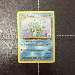 Pokemon TCG - Seadra - 42/62 - Fossil - LP Unlimited Uncommon (1999) - Image 1