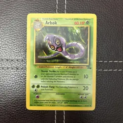 Pokemon TCG - Arbok - 31/62 - Fossil - LP Uncommon (1999) - Image 1