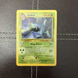 Pokemon TCG - Golbat - 34/62 - Fossil - LP Unlimited Uncommon (1999) - Image 1