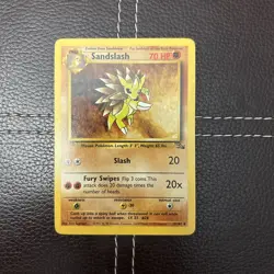 Pokemon TCG - Sandslash - 41/62 - Fossil - NM Unlimited Uncommon (1999) - Image 1