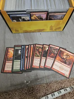 Box Of Assorted Magic The Gathering Cards Lot - Image 5