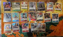 One Piece TCG Card Game Lot Mixed Lot with FOILS and SRs - Image 2