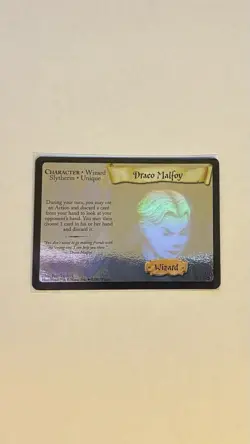 Draco Malfoy Rare Holo Card Harry Potter TCG #2 - Image 1