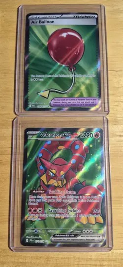 Pokemon Full Art Lot 6 Cards Total Near Mint Condition - Image 3