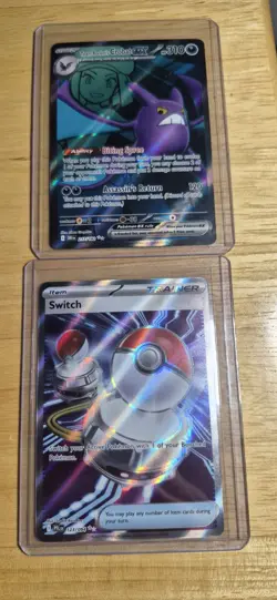 Pokemon Full Art Lot 6 Cards Total Near Mint Condition - Image 4
