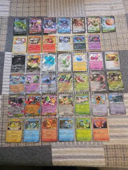Pokemon TCG Huge Card Lot (40) - Full Arts ,Pokeballs, Promos ,Celebration, IRs - Image 1