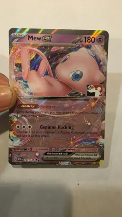 Mew ex 151/165 Prize Pack Series Cards Holo NM - Image 1
