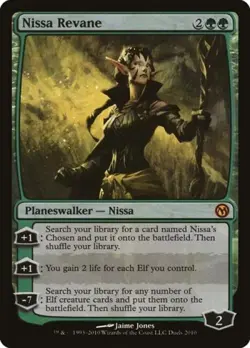 Nissa Revane -Foil Light Play MTG Promos: Media - Image 1