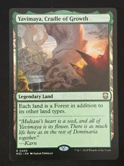 1x MTG Yavimaya, Cradle of Growth - Commander: Modern Horizons 3 (M3C) #409 - Image 1