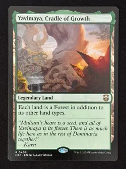 1x MTG Yavimaya, Cradle of Growth - Commander: Modern Horizons 3 (M3C) #409 - Image 3