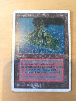 MTG Volcanic Island Unlimited PO - Image 1