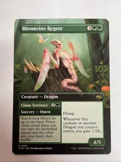 Bloomvine Regent (Borderless) Tarkir: Dragonstorm #381 Rare - Image 1