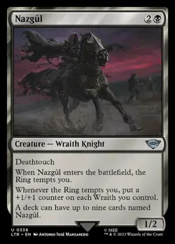 [1x] Nazgul (0338) Near Mint, English Lord of the Rings MTG Magic - Image 1