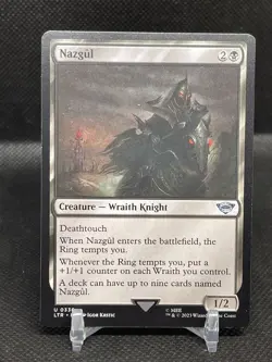 Nazgul (0336) #336 (NM) Lord of the Rings LTR Magic the Gathering MTG 393 - Image 1