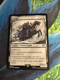 Nazgul (0334) #334 NM) Lord of the Rings LTR Magic MTG - Image 1