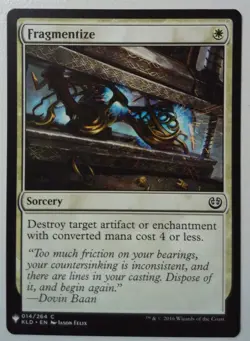 Fragmentize *Common* Magic MtG x1 Mystery Booster - Image 1