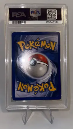 2000 Pokemon Neo Genesis Meganium Holo #10 - PSA 8 NM-MT - Image 5