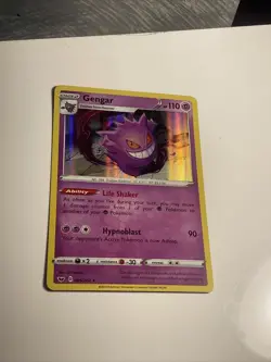 POKEMON GENGAR 085/202 HOLO RARE SWORD & SHIELD -L👀K-CLEAN - Image 3