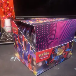 Pokemon Mega Heroes Mini Tin Display (10 Tins) Factory Sealed - Image 2