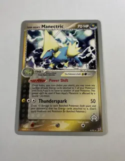 2004 World Championships Promo Team Aqua's Manectric #4/95 Rare Pokemon NM Mint! - Image 4