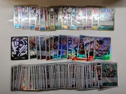 One Piece tcg Card Game ALL HOLOS Cards Collection Mixed Lot - Image 1