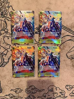 Yamato OP04-112 Alt Art English One Piece Card play set x4 - Image 1