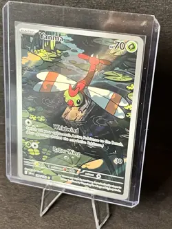 Pokemon TCG Yanma Destined Rivals Full Art Rare Card 183/182 - Image 3