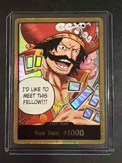 Don!! Card Gold “I’d Like To Meet This Fellow” One piece OP13 - Image 1