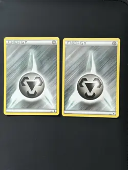 Pokemon 2014 Metal Energy XY - 2/30 & 7/30 TCG Cards - Image 1